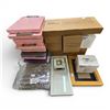 Image 1 : Group of Assorted New Items - includes Foldable Clipboards/Wired Keyboard/Frames & More