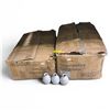 Image 1 : 3 Boxes full of Ceramic Gold Botanical Designs Sake Jars w/ Lids - approx. 100 pcs per Box