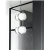 Image 1 : Set of 2 - New Modern Ripple LED Mount Wall Sconce