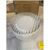 Image 2 : Set of 2 - New Modern Ripple LED Mount Wall Sconce