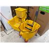 Image 1 : 2 pc - Rubbermaid "Wave Brake" Mop Buckets