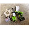 Image 1 : Greenworks 24v Handheld Pressure Washer - Complete w/ Battery, Charger, Hose, Etc.