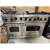 Image 1 : Viking Proffessional 48" 6 Burner + Griddle Gas Stove & Oven w/ 48" Vesta Stainless Range - MOVIE SE