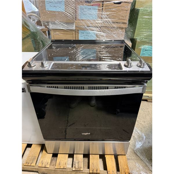 Whirlpool Model: YWEE515S0LS0 Electric Stove & Oven - OUT OF MOVIE SET