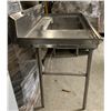 Image 2 : Stainless Steel Commercial Sink with Faucet, Approx. H44" x W60" x D33"