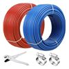 Image 1 : New - PEX Pipe 1/2 Inch 100ft 2 Rolls PEX Tubing - RV: $85.99 CAD (B0CPVGYPQ2)