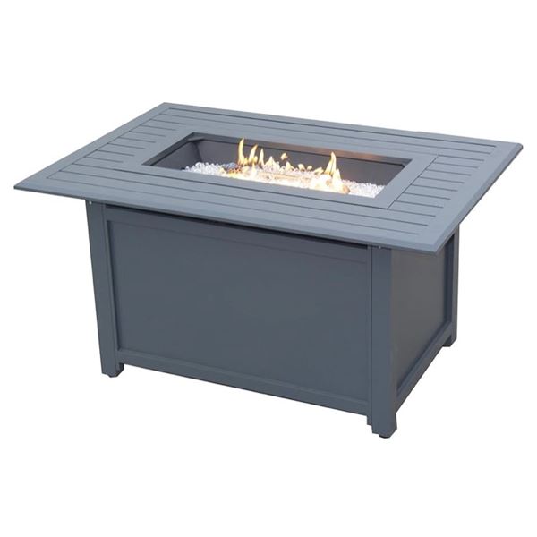 New - Paramount Gale Aluminum Convertible Fire Table - RV: $799.99 (Model FP-341-GY)