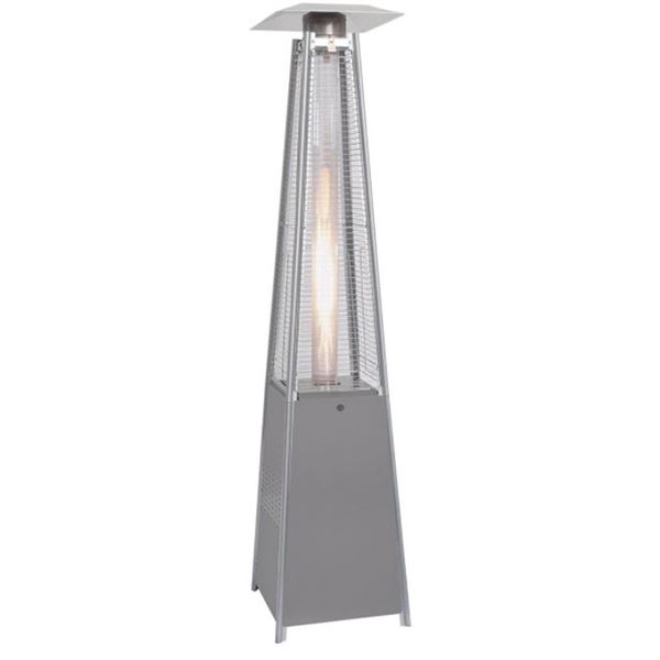 New - Paramount Flame Patio Heater - RV: $299 - Grey and Silver  (Model PH-100066 GY)