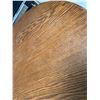 Image 2 : Pair of Round Wooden Tables, H30" x Dia. 23.5"