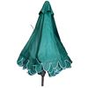 Image 2 : Safavieh Outdoor Umbrella, Hunter Green - RV: $329