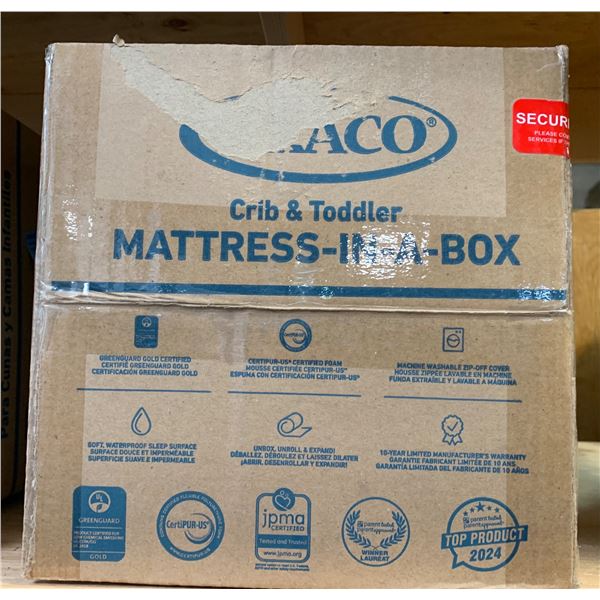 NEW Graco Crib & Toddler Mattress-in-a-box - Standard Size