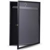 Image 1 : Sport Jersey Display Glass Case - includes an assorted small Mirror Square Display Case