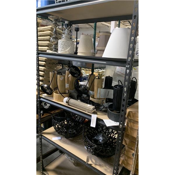 New Moe's Assorted Lamps - includes Pendants, Misc. Table Top Lamps & More (approx. 30 pcs)