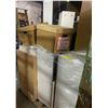Image 1 : Movie Set Dec Pallet - includes wooden shelves, light fixtures & More