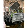 Image 2 : Movie Set Dec Bin - includes assorted Rolling Curtains, Industrial Lights & More