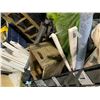 Image 4 : Movie Set Dec Bin - includes assorted Rolling Curtains, Industrial Lights & More