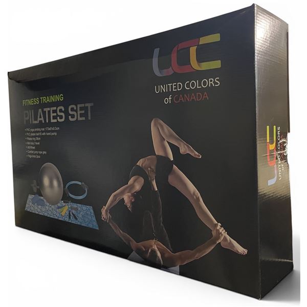 BNIB - 4-Pcs UCC Fitness Training Pilates Set - RV: $300