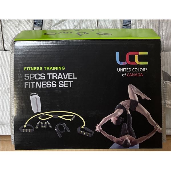 BNIB - 12-Pcs UCC Travel Fitness Set - RV: $ 400 CAD