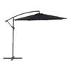 Image 2 : CorLiving 9.5ft Tilting Offset Patio Umbrella with Crank and Cross Base - RV: $140 - (Color Varies)