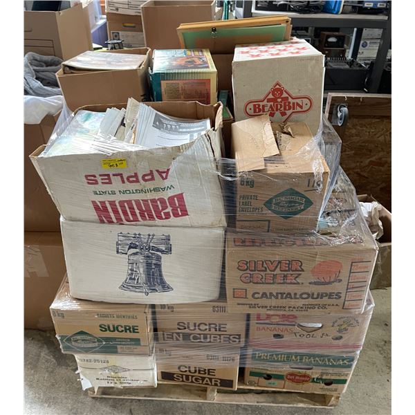 Pallet of Vintage Books/Manuals - Tech, Electronics & Misc