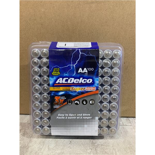 100 Pack of ACDelco AA Batteries