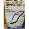 Image 4 : Replacement CPAP Nasal Pillow Set Compatible With P10