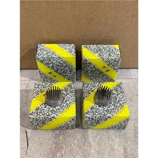 Lead Flower Frogs for Flower Arrangements - Lot of 4