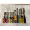 Image 1 : Lot of 9 Assorted Chisels