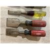 Image 3 : Lot of 9 Assorted Chisels
