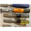 Image 4 : Lot of 9 Assorted Chisels