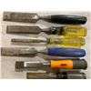 Image 5 : Lot of 9 Assorted Chisels
