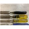 Image 6 : Lot of 9 Assorted Chisels