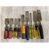 Image 8 : Lot of 9 Assorted Chisels