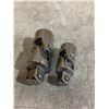 Image 4 : Lot of 2 Vintage Craftsman Swivel Flex Socket 1/2in & 3/8in