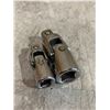 Image 5 : Lot of 2 Vintage Craftsman Swivel Flex Socket 1/2in & 3/8in