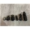 Image 1 : Lot of 3 Swivel Sockets & 3 Socket Adapters