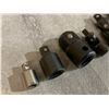 Image 4 : Lot of 3 Swivel Sockets & 3 Socket Adapters