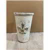 Image 1 : Solid Cast Iron Planter w/ Fleur De Lis