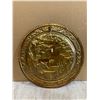 Image 5 : Vintage Decorative Wall Plate Copper Colour