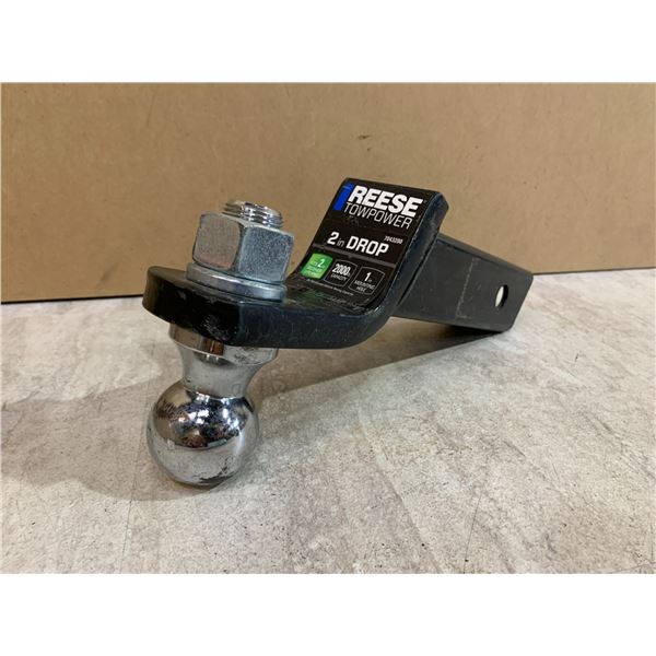 Trailer Hitch Ball Mount 2in With 1 7/8in Ball
