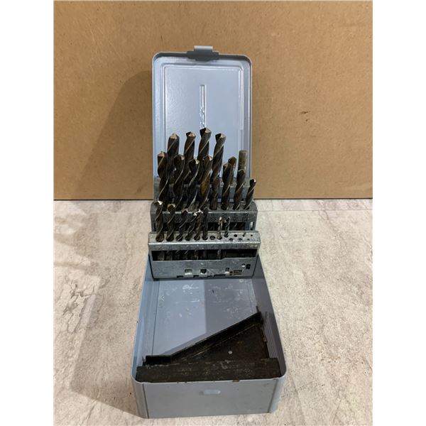 22 Pcs Drill Bits With Case