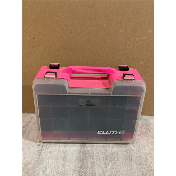 Cluthe Pink Fishing Tackle Organizer