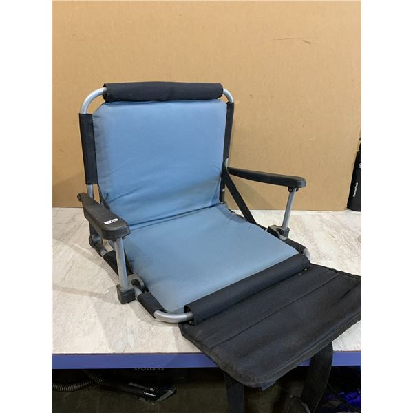 Quest Padded Folding Bleacher Chair