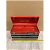 Image 1 : Husky - Red Metal 3 Drawer Portable Tool Chest