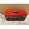 Image 3 : Husky - Red Metal 3 Drawer Portable Tool Chest