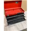 Image 5 : Husky - Red Metal 3 Drawer Portable Tool Chest
