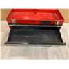 Image 9 : Husky - Red Metal 3 Drawer Portable Tool Chest