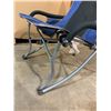 Image 6 : Woods Kootenay High Back Camping Chair - Blue