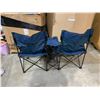 Image 7 : Double Foldable Camping Chair w/ Bag