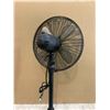 Image 4 : Black - Hampton Bay Industrial Style Fan - Cast Iron Base